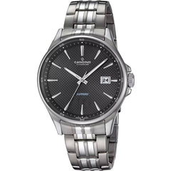Candino Swiss Made Titanium Herrenuhr Schwarz 41 mm - C4606/D