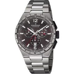 Candino Swiss Made Titanium Herrenuhr Schwarz 43 mm - C4603/P