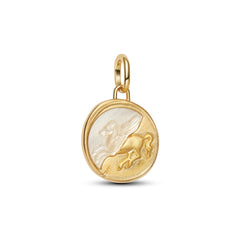Charm Pandora Me/Moments Talisman Pegasus Perlmutt aus 585er Gelbgold, 764090C01