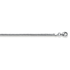 Classics Collier Gold 750 Weiss Fuchsschwanz