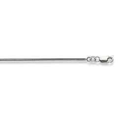 Classics Collier Gold 750 Weiss Schlange Matt