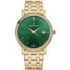 Claude Bernard Classic Gents Herren Grün Gold 42 mm - 53009 37JM VID