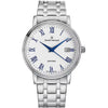 Claude Bernard Classic Gents Herren Silber & Blau 42 mm - 53009 3M ARBUN