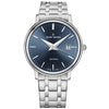 Claude Bernard Classic Ladies Damenuhr Blau Milanaise - 54005 3M BUIN