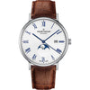 Claude Bernard Slim Line Unisex Mondphase Weiss 42 mm - 80501 3 BRBU