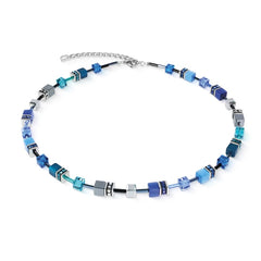 Coeur de Lion Iconic Halskette Azure Spirit Silber – 2838/10-0729