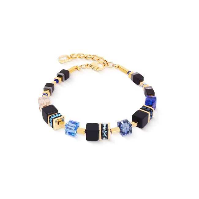 Coeur de Lion Precious Classic Armband Midnight Blue Gold – 3043/30-1307