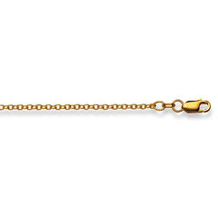 Collier Anker Rund Gelbgold 585 Gold