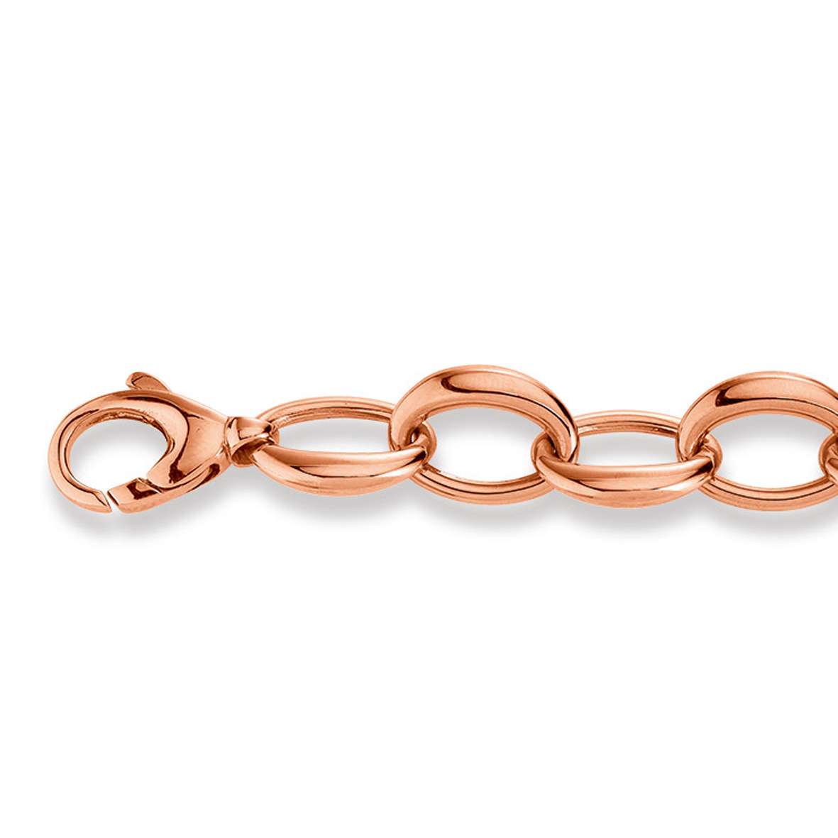 Collier Fantasie-Kette Roségold 45 cm 750 Roségold - 1335.04561/4500