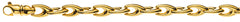 Collier Gelbgold 750 V-Form - CGO100245