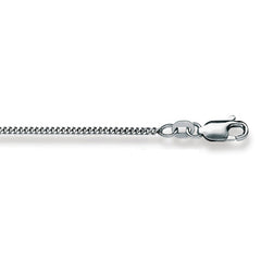 Collier Gold 750 Weiss – Classics – Panzer geschliffen