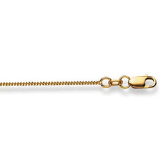 Collier Panzerkette aus 585 Gold