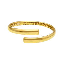 Contrarié Armreif aus 18 Karat Gold Ø 60 mm Gelbgold - 275961