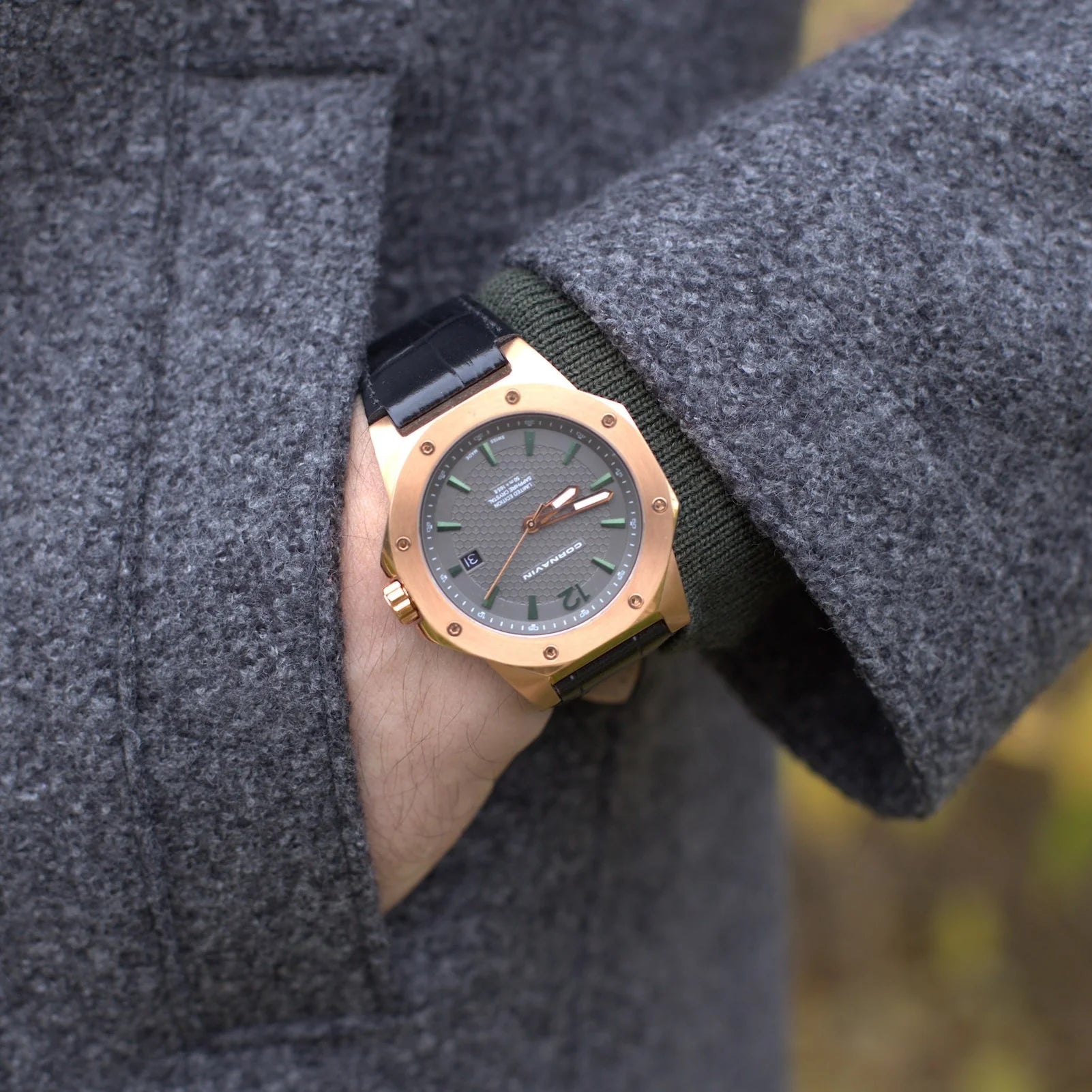 Cornavin Downtown 3-H Limited Edition Unisex-Uhr - CO 2021-2017