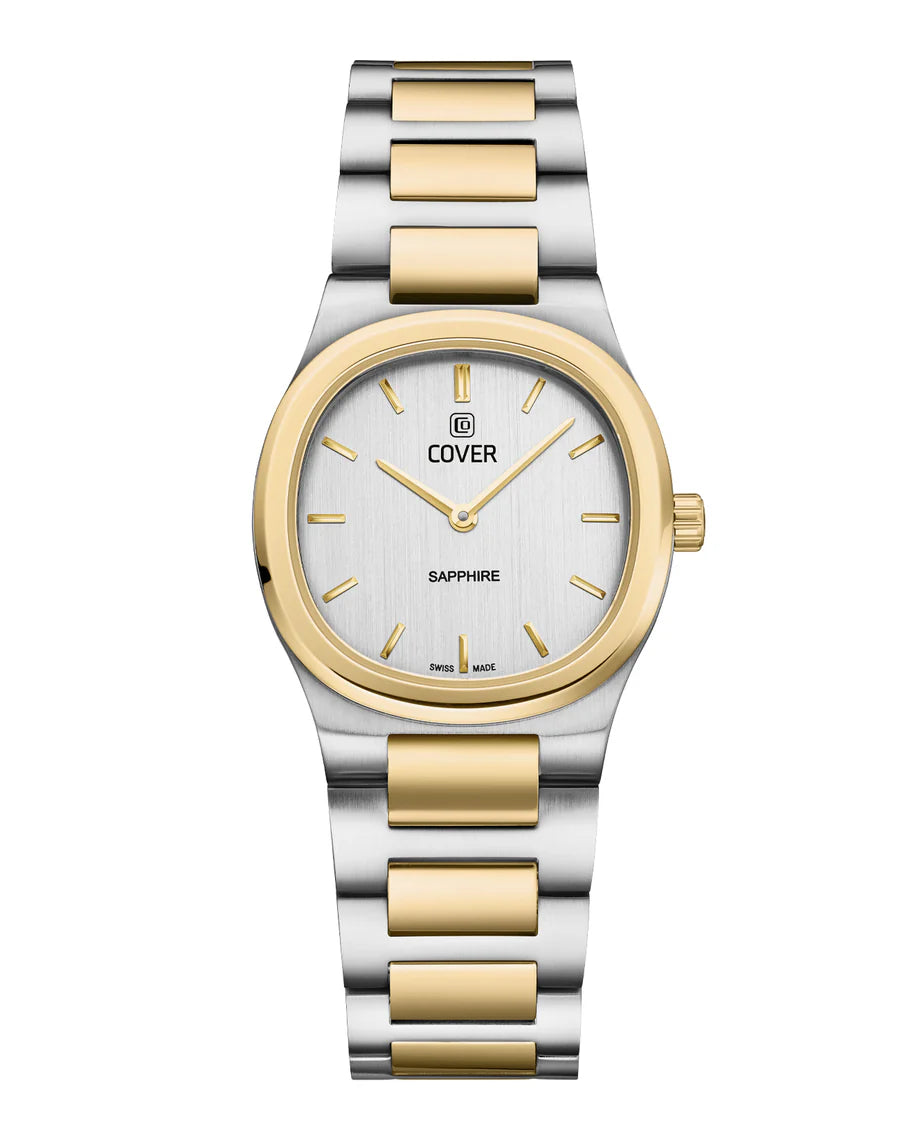 Cover Altea Curved Case Damenuhr Bicolor Gold - CO226.03