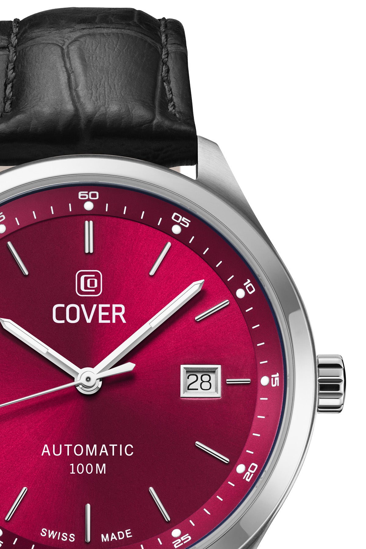 COVER Arena Automatic Burgundy Herrenuhr - COA225.07 