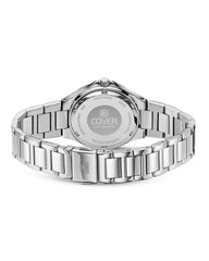 COVER Cardea Crystal Hellblau, Silber Damenuhr - CO221.02