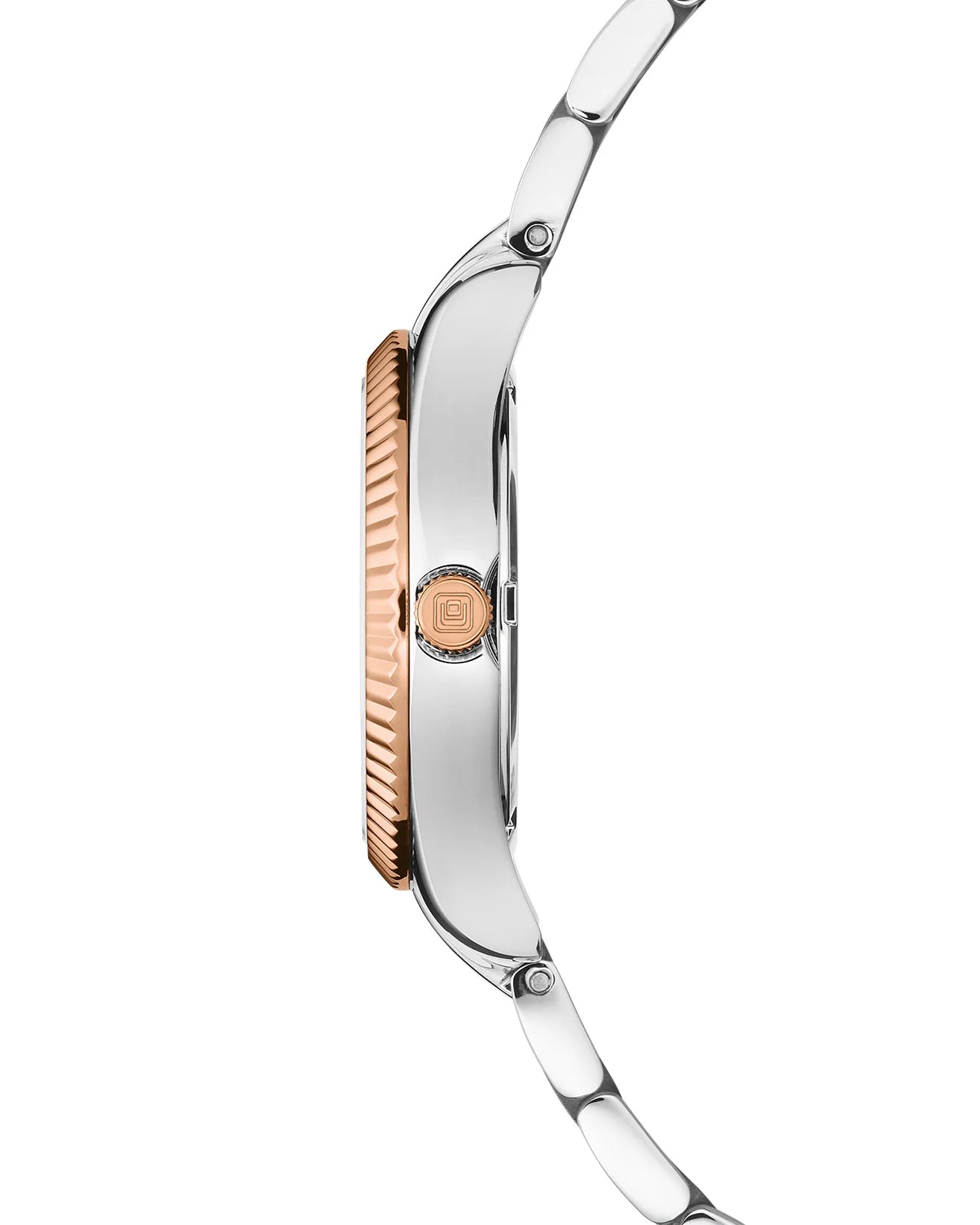 COVER Valentina Mini Weißes Perlmutt, Bicolor Roségold - CO224.04