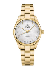 COVER Valentina Mini Weißes Perlmutt, Gold - CO224.05