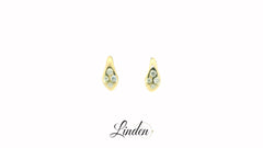 Creolen 585 Gelbgold Diamant