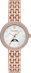 Damen Uhr – Roségold / Weiss - AR11462