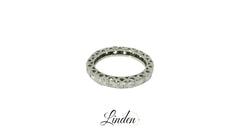Damenring 750 Weissgold Diamant
