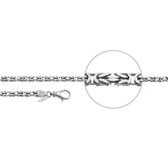 Der Kettenmacher Königskette für Männer - Silber Ketten - KÖ2-50S