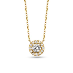 Diamant-Halskette aus 18K Gold - KL0001127