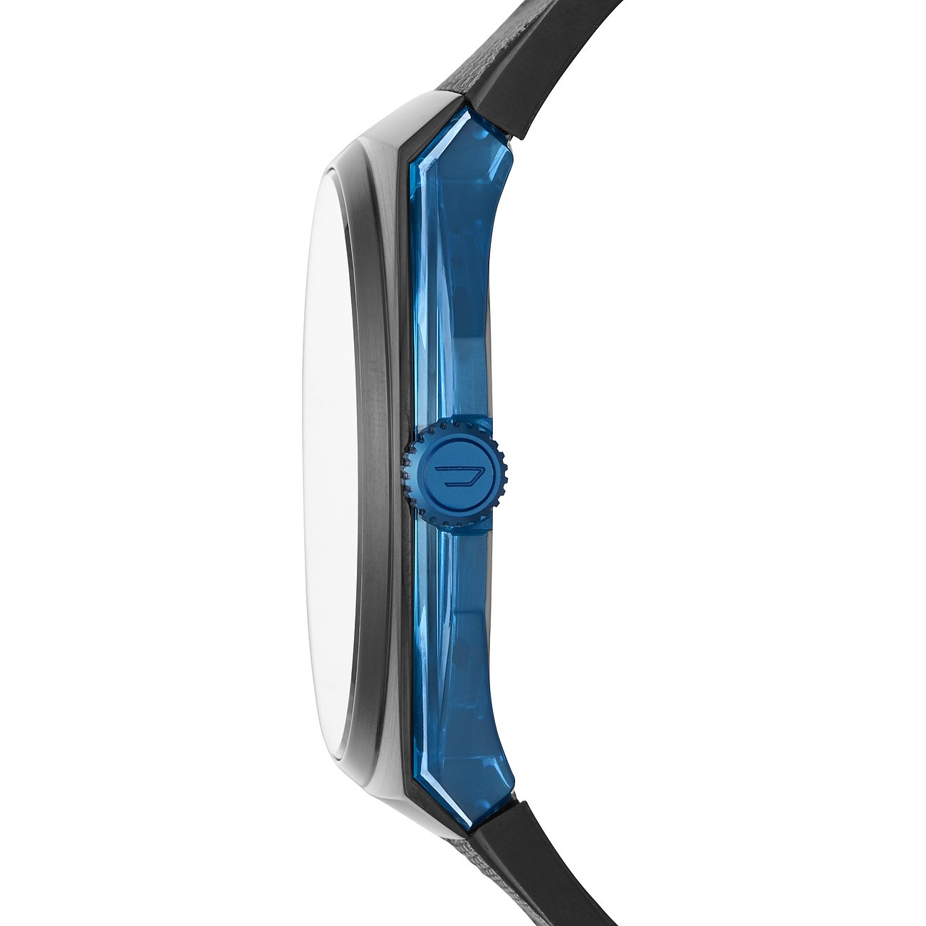 Diesel Stigg Herrenuhr - Schwarzes Silikonband - DZ1885