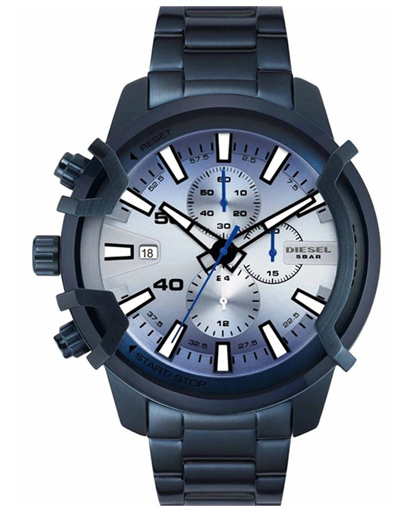 Diesel Griffed Herrenuhr Blau - DZ4596