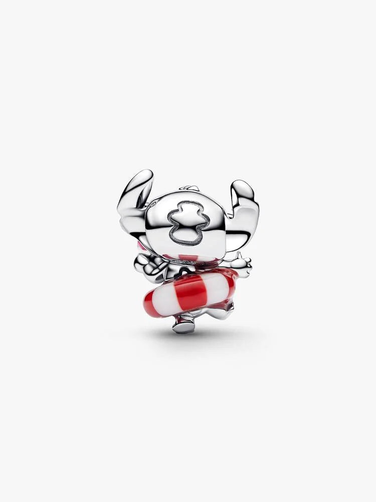 Disney Stitch Sommerspass Charm Sterling-Silber - 794642C01