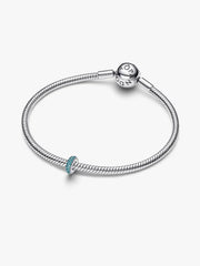 Eisblauer Stein Zwischenelement Sterling-Silber - 791359C01