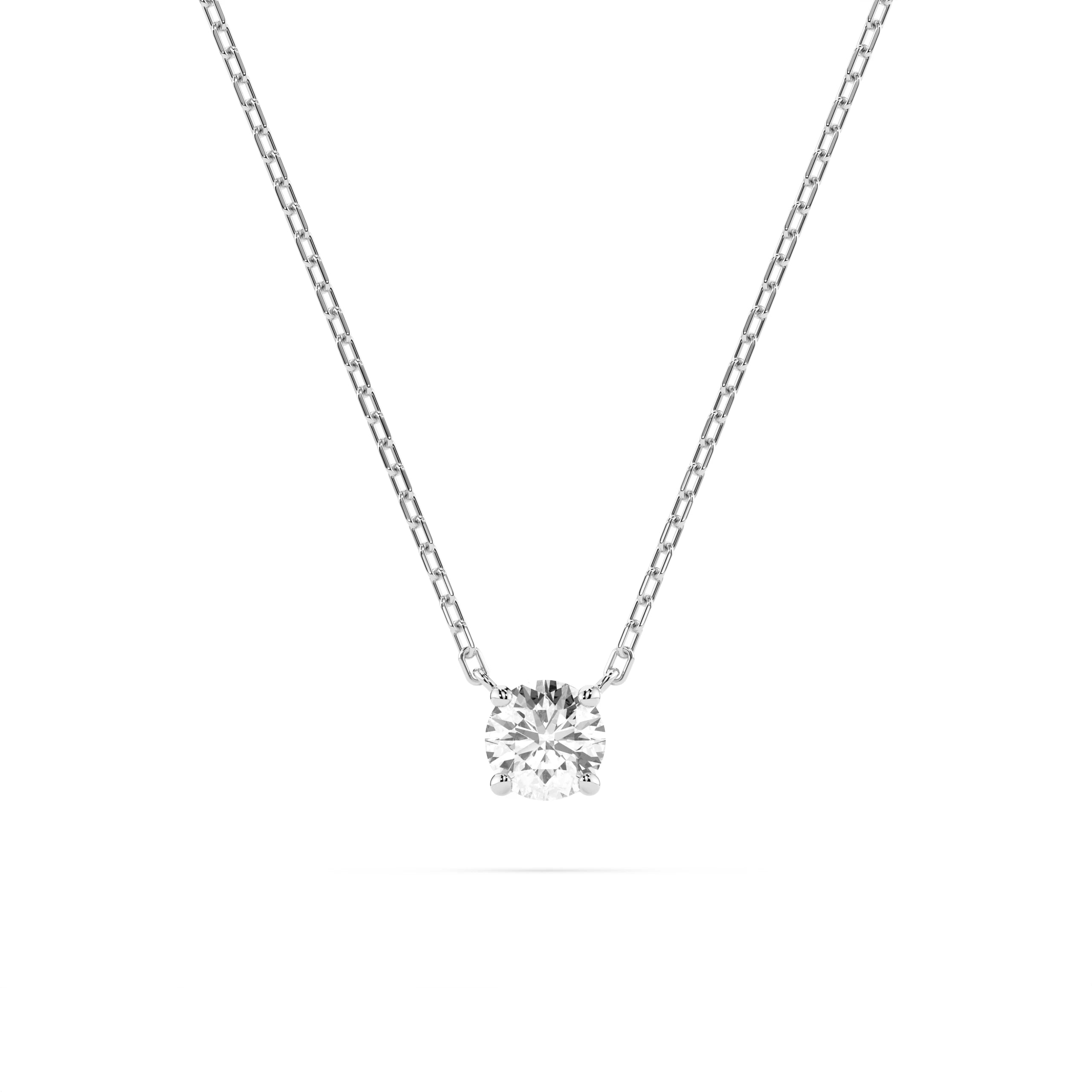 Elegante Diamant-Halskette aus 18K Gold - 104-10040(3.4)