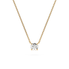 Elegante Diamant-Halskette aus 18K Gold - 104-10040(3.4)
