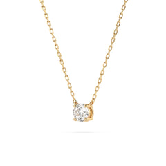 Elegante Diamant-Halskette aus 18K Gold - 104-10040(3.4)