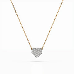Elegante Diamant-Halskette aus 18K Gold - 104-10059