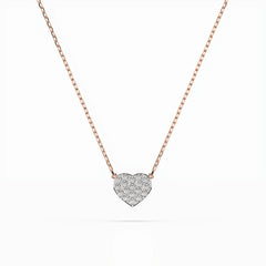 Elegante Diamant-Halskette aus 18K Gold - 104-10059