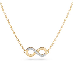 Elegante Diamant-Halskette aus 18K Gold - 104-10072