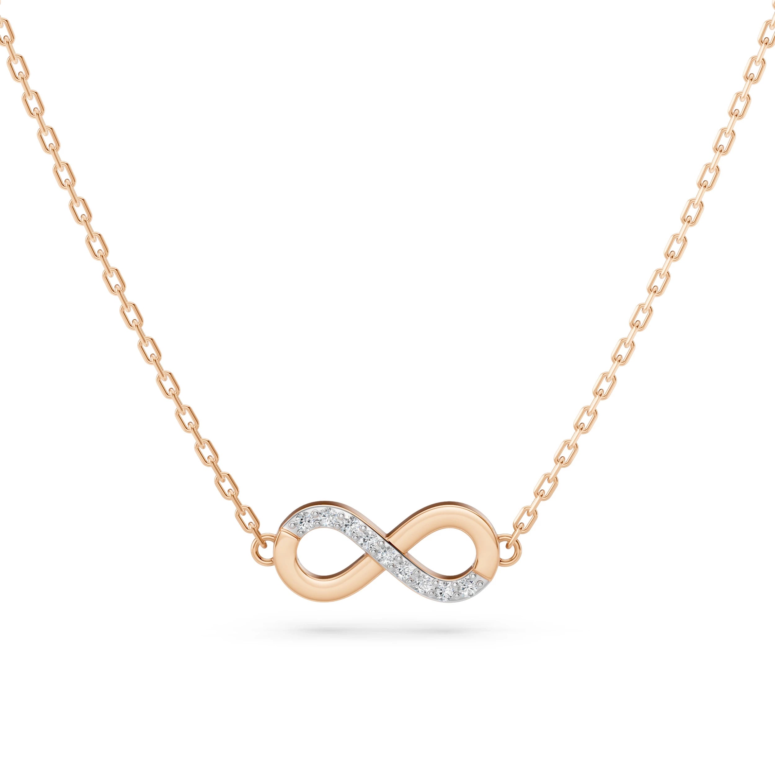Elegante Diamant-Halskette aus 18K Gold - 104-10072