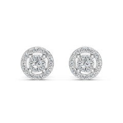 Elegante Diamant-Ohrringe aus 18K Gold - 102-10018(2.0)