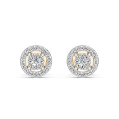 Elegante Diamant-Ohrringe aus 18K Gold - 102-10018(2.0)