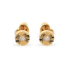 Elegante Diamant-Ohrringe aus 18K Gold - 102-10049 
