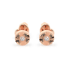 Elegante Diamant-Ohrringe aus 18K Gold - 102-10049 