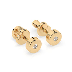 Elegante Diamant-Ohrringe aus 18K Gold - 102-10050