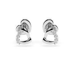 Elegante Diamant-Ohrringe aus 18K Gold - 102-10061