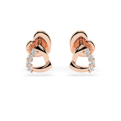Elegante Diamant-Ohrringe aus 18K Gold - 102-10061