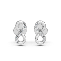 Elegante Diamant-Ohrringe aus 18K Gold - 102-10092
