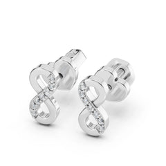 Elegante Diamant-Ohrringe aus 18K Gold - 102-10092
