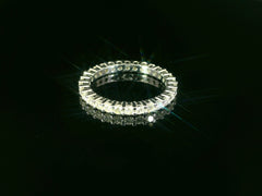 Bague élégante pour femme en or blanc 18 carats, sertie de 29 diamants - YZ0004332 