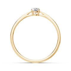 Eleganter Diamant-Ring aus 18K Gold - 101-10012/1(3.4)